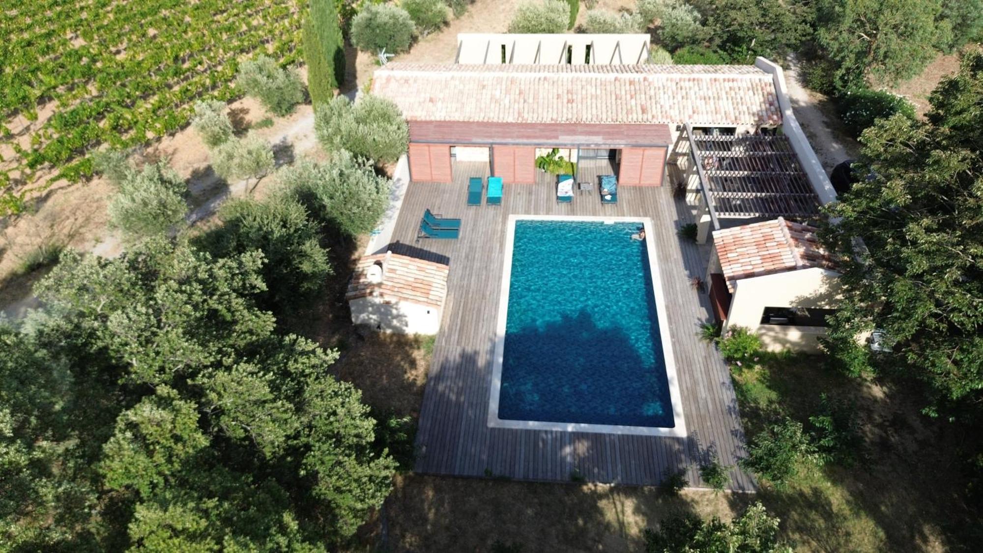 קוגולין Magnifique Villa Avec Piscine Au Coeur Des Vignes מראה חיצוני תמונה